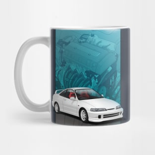 Integra DC2 with B series backdrop Mug